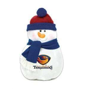 Atlanta Thrashers Snowman Pillow
