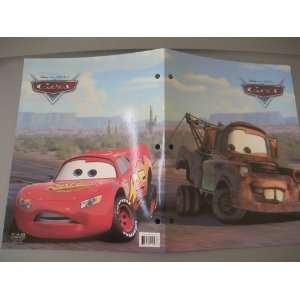  Disney Pixar Cars Lightning Mcqueen & Tow Mater Portfolio 