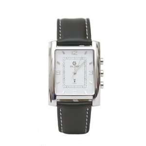  Mens Atomic Low Vision Watch   White Face with Silver Numbers 