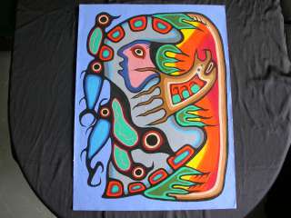 Canadian Native Artist Tim Tait, Unsigned, Untitled  