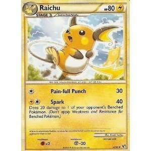  Pokemon   Raichu (33)   HS Undaunted: Toys & Games
