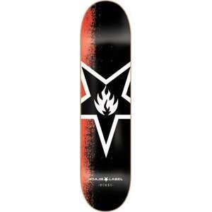 BL DEATHSTAR REVERSE DECK  8.25 BLK/RED:  Sports & Outdoors