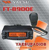YAESU FT 8900E 4 Band Mobile 50 WATT VHF UHF 29MHz 50MHz, UNBLOCKED TX 