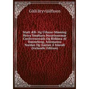   Austan Ã Islandi (Icelandic Edition) GÃ­sli BryvijÃºlfsson