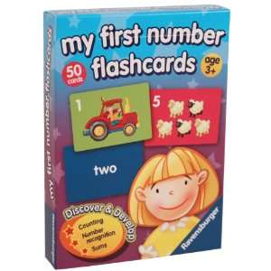    Ravensburger My First Numbers Flash Cards Game Toys & Games
