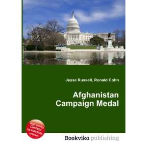  Afghanistan Campaign Medal Ronald Cohn Jesse Russell 
