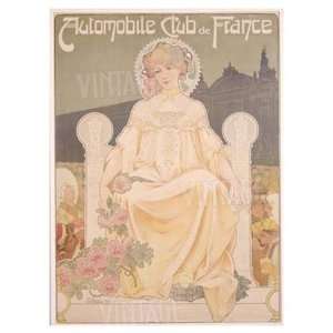  Auto Club de France Giclee Poster Print by Privat Livemont 