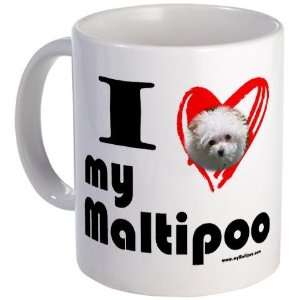  I Love my Maltipoo Pets Mug by 
