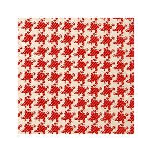  Houndstooth Hot Pepper by Duralee Fabric Arts, Crafts 