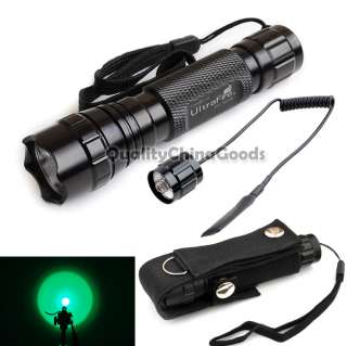 UltraFire CREE Green Light LED Flashlight Torch G60 6P  
