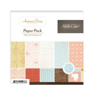  Autumn Press 6X6 Paper Pad (Studio Calico) Arts, Crafts 
