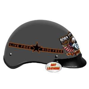   Black XX Large DOT Approved Born Free Eagle Helmet: Automotive