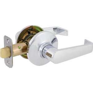  EZ Set Manhattan Polished Chrome Entry Lever