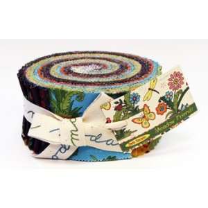    Meadow Friends Blue by Deb Strain Jelly Roll Arts, Crafts & Sewing