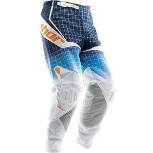  Thor Motocross Core Grid Pants   2010   38/Orange/Blue 