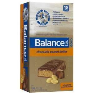  Balance Bar Gold, Chocolate Peanut Butter, 15 ct (Quantity 