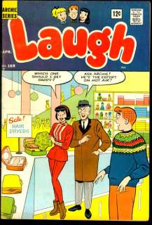 LAUGH #169 ARCHIE COMICS VERONICA/BETTY/JUGHEAD  