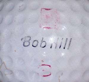 1962 BOB HILL REGENT #3 SIGNATURE LOGO GOLF BALL  