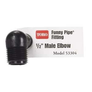  10 each Toro Funny Pipe Male Elbow (53304)