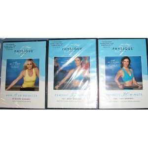  Physique 57 3 disc Workout DVDs without ball Everything 