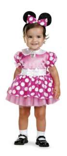 Mickey Mouse Clubhouse   Pink Minnie Mouse Infant Costume Size 12 18 