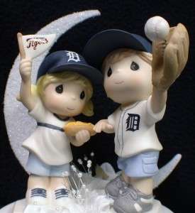 MI Detroit TIGERS Baseball FANS Wedding Cake Topper FUN  