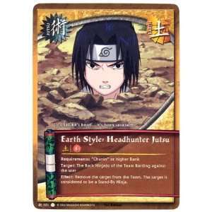  Naruto TCG Path to Hokage J 021 Earth Style Common Card 