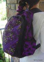 HMONG BAG EMBROIDER UNIQUE Backpack Hill Tribe Art A7  