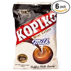 Kopiko Mini Coffee Milk Coffee Milk Candy 150g (Package of 6)