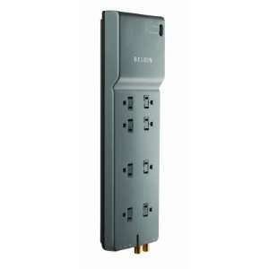 BELKIN Surge Protector, 8 Outlet 3390 Joule, 12 Telephone 