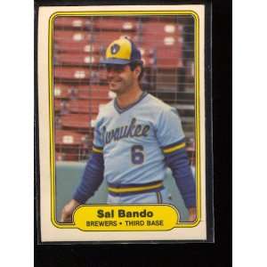  1982 Fleer #134 Sal Bando Sports Collectibles