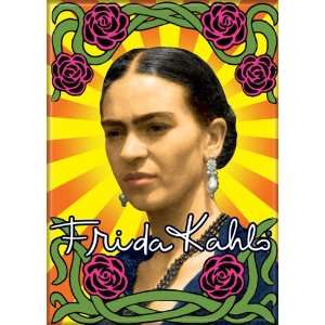  Frida Kahlo Sunburst Art Magnet 20386W: Kitchen & Dining