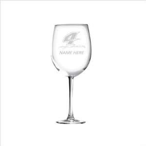    Nascar Individual 12 oz. Wine Glass, Kasey Kahne