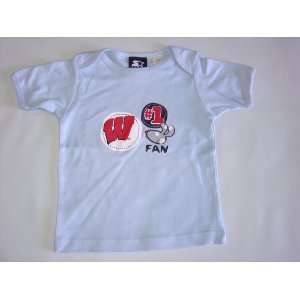 Wisconsin Badgers (University of) NCAA Blue Short Sleeve T 