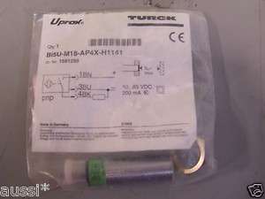 NEW TURCK BI5U M18 AP4X H1141 PROXIMITY SENSOR 4 WIRE  