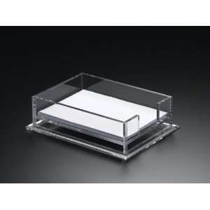  4 x 6 Memo Pad Holder W/ Paper(Acrylic): Office Products