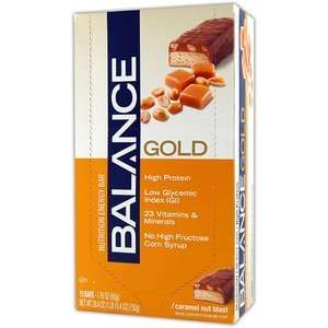  Balance Bar Balance Bar Gold Caramel Nut Blast 15 bars 