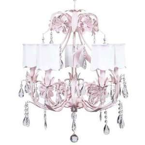  Ballroom Chandelier with Optional Shade Finish Mocha 