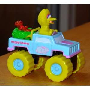   Big Bird Happy Easter Monster Truck Die Cast Vehicle: Toys & Games