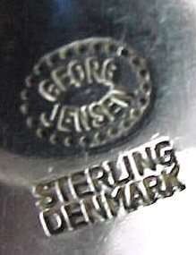 Georg JENSEN Sterling Silver CYPRESS SET/12 + 9 SERVERS  