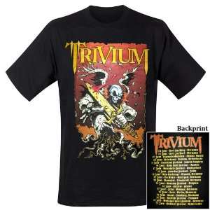        Trivium T Shirt Warrior (XL) Toys & Games
