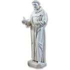 Statue: St. Francis Assisi + 74 tall + Life size