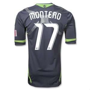  adidas Seattle Sounders FC 2012 MONTERO Away Authentic 