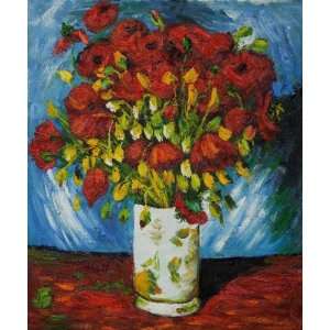 Art Reproduction Oil Painting   Van Gogh Paintings Poppies   Classic 