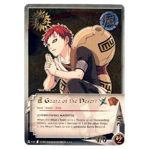   Curse of the Sand N 112 Gaara of the Desert   Naruto CCG Toys & Games