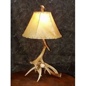  Small Antler Lamp  White Tail Deer: Home Improvement