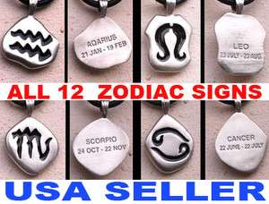  Pendant Horoscope Sign Taurus Charm Astrology Jewelry Taurus Necklace