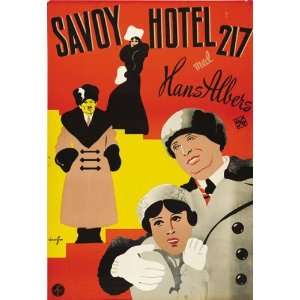  Savoy Hotel 217 Poster Movie Swedish 27x40: Home & Kitchen