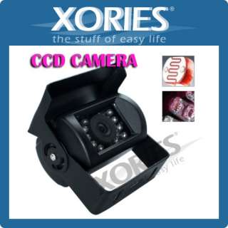 CAR TRUCK BUS CCD 12V Front View Camera Non mirror Image