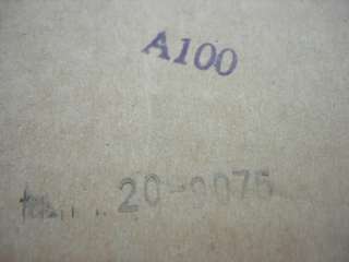 Suzuki A100 ASS100 AS100 AC100 Carburetor Assy Nos.  